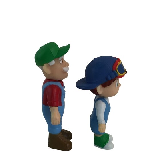 Cocomelon Toy Figures Lot Posable TomTom Mom Dad Grandpa Bingo Dog Cake Toppers - Picture 9 of 15